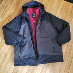 Windriver NWOT Men's T MAX Hyper DRI 3 Hooded Jacket - Multi XL